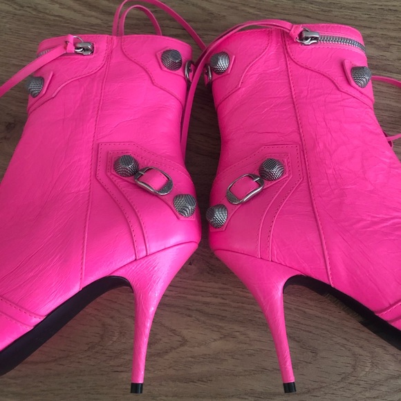 NIB $1795 Balenciaga Cagole Pointed Toe Bootie, 10US / 40EU! - Picture 11 of 15